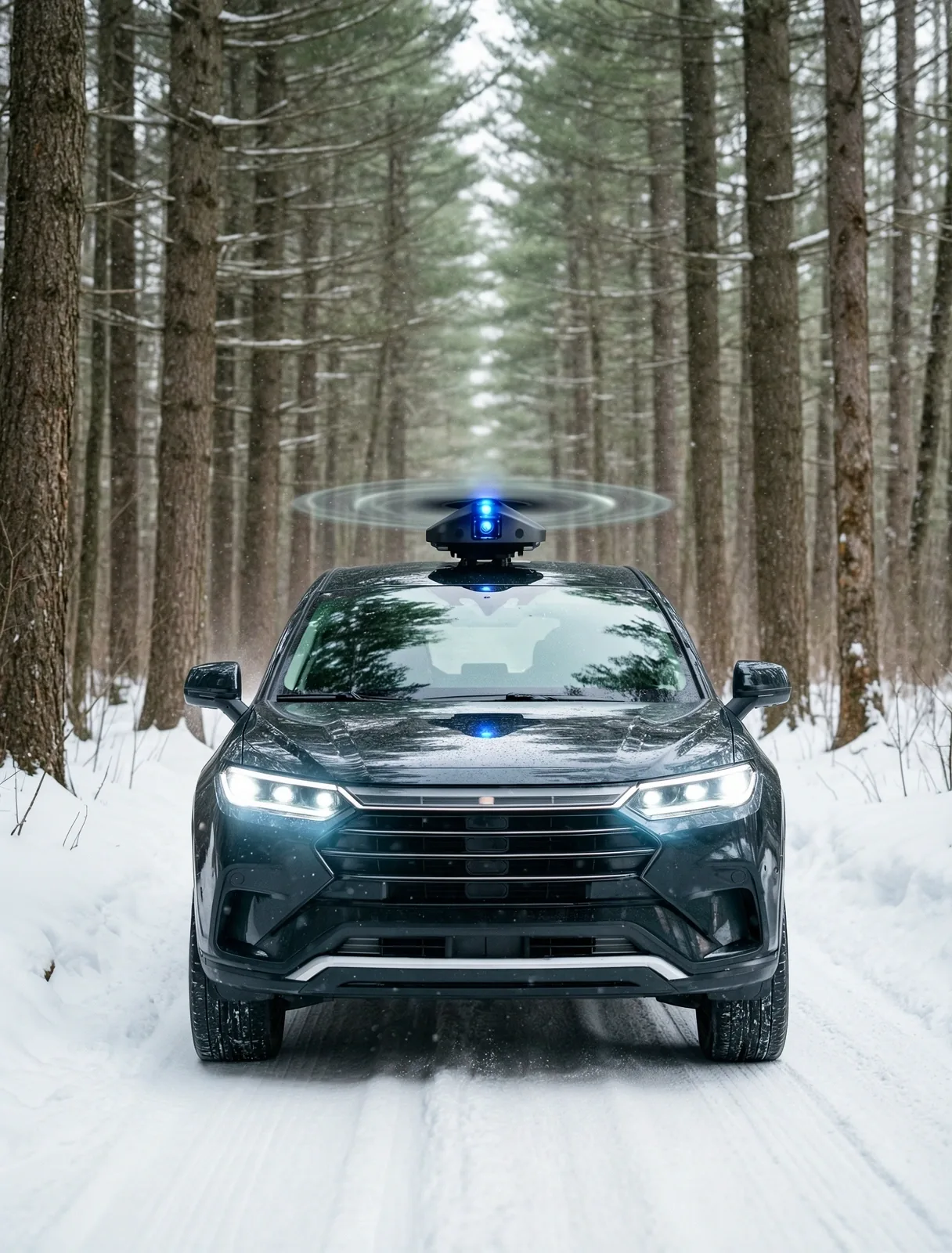 Autonomous vehicle sensing in Canadian winter