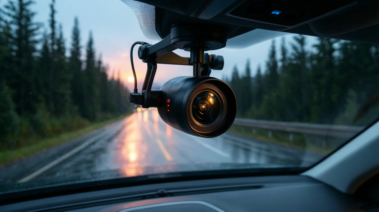 Tech sensors in night environment