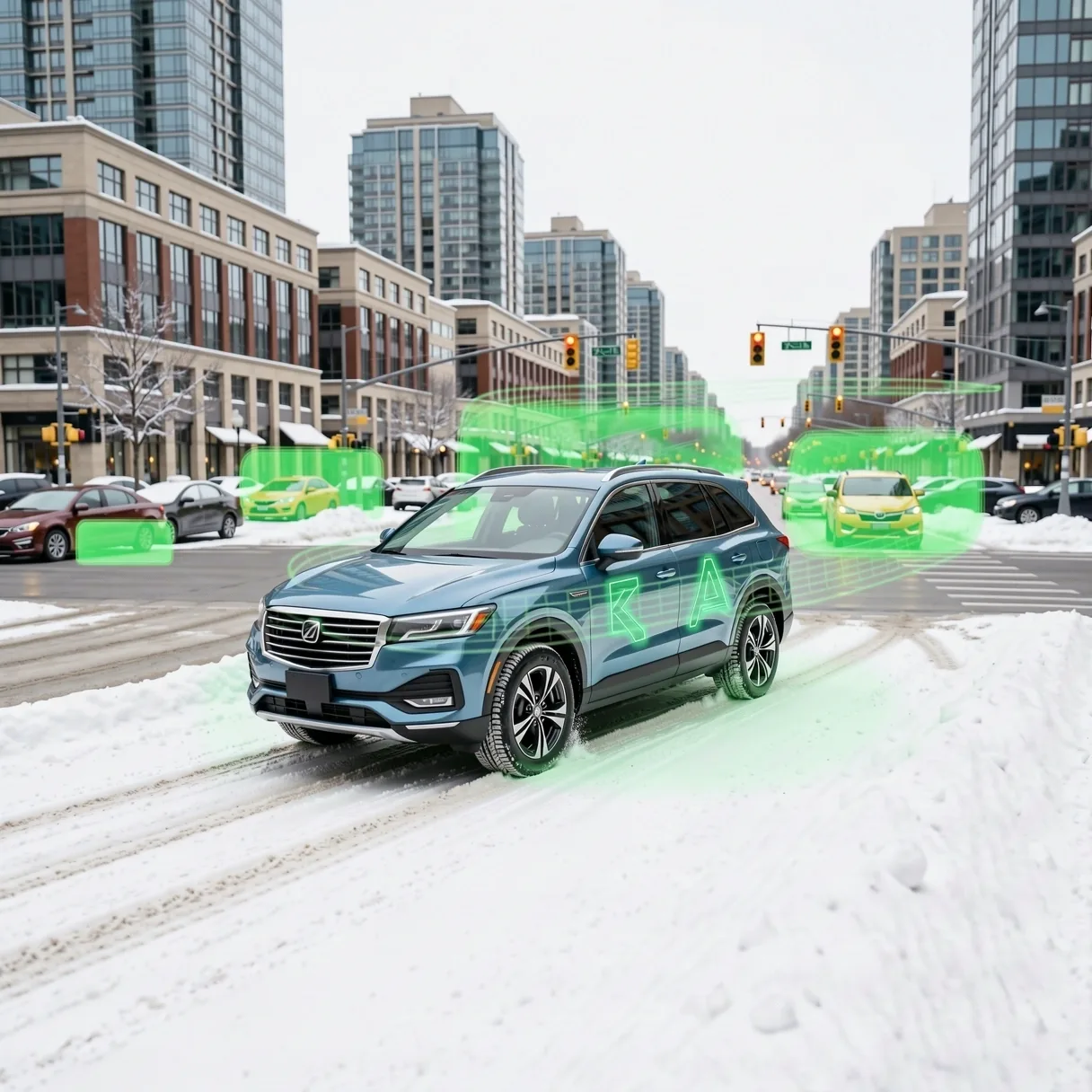 Autonomous vehicle perception in northern climate